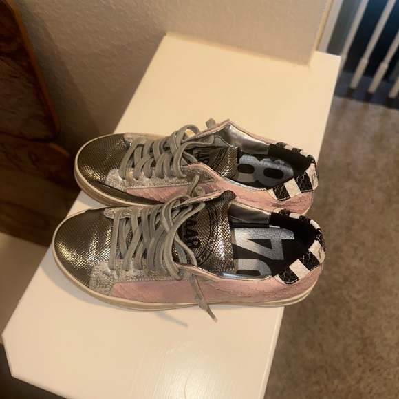 Pink p448 sneakers (US women’s 5: EU 35) - Picture 3 of 4